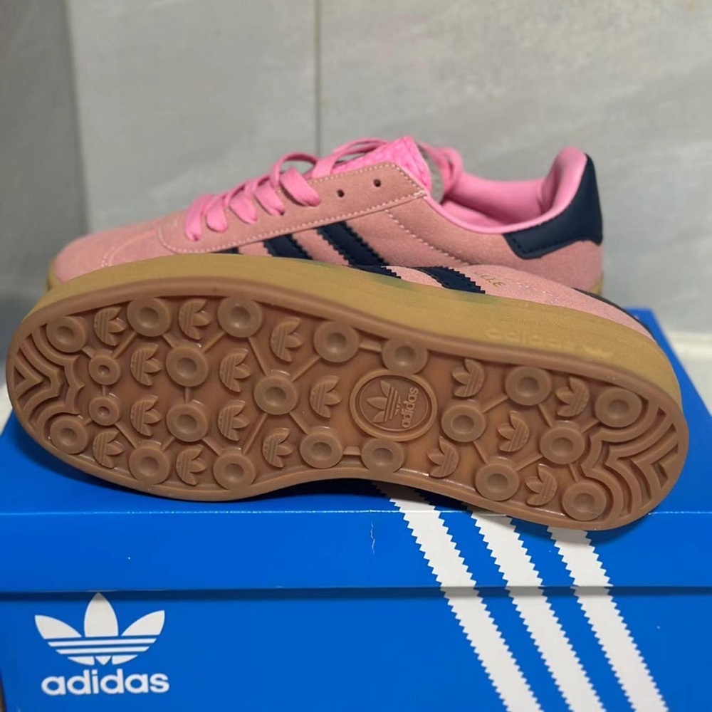 Adidas GAZELLE BOLD OG PINK H06122 Womens Sneakers - Picture 4 of 5